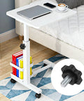 Adjustable table secured with Ten Pack Of Star Knobs With One Quarter Inch Twenty Thread, 0.6 Inch Threaded Stud Plastic Hand Tightening Replacement Knobs For Industrial Equipment, Furniture, Tools, Jigs And Clamps, Black