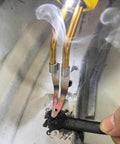 50 Pcs Black Plastic Welding Rods For Repairing Plastic Bumpers And Kayaks 9.1 Inch Length TPO PP PEO Compatible in use