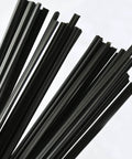 Black Polypropylene Plastic Welding Rods, 9.8 Inch Long, Ideal For Car Bumper Repairs, Kayaks, Plastic Furniture, Toys And Water Tanks