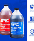 Model Pro Black Two Part Polyurethane Casting Resin Kit 1 Gallon With 0.5 Gallon Part A And 0.5 Gallon Part B For RTV Silicone Molds