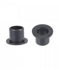 Flanged Sleeve Bearing Set With 8mm Bore 10mm Outer Diameter And 10mm Length POM Self Lubricating Oil Free Bushings In Black Pack Of 4