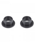 Flanged Sleeve Bearings 8mm Bore 10mm OD 7mm Length POM Self Lubricating Oilless Bushings Black 2 Pieces Flange Diameter 15mm