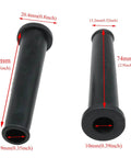 Heavy Duty Cable Gland Sleeve Set For Electric Drills PVC Cord Protection Boots Black Rubber Protective Sleeves 8 Pack