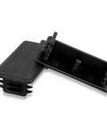 End Caps For Strut Channel 1-5/8 Inch By 13/16 Inch Black Square PVC Cap Protects Unistrut Channel Ends From Scratches Debris Impacts