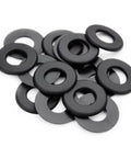 Sixteen Black PVC Washers For Foosball Tables Rod Washers For Standard Foosball Machines To Protect Against Wear And Tear