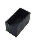 Durable PVC end caps fit 13/16 and 7/8 inch tall strut channels, protecting channel ends from damage with tool-free installation