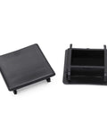 Soft PVC end caps for 1 5/8 inch strut channel protect channel ends from dust and corrosion, provide quick tool-free installation, durable black