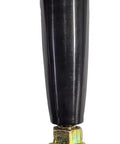Large Revolving M10 Replacement Handle With P1.5 Thread Four Inch Length Crank Grip Knob for Trailer Jacks Black