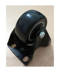 ✝️ 100-Pack 2" inch Heavy Duty Black Rigid Caster Wheel designed for smooth motion and stable alignment in automation and mechanical systems, 1-pack for long service life