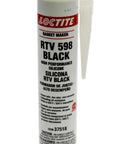 Black RTV Silicone Sealant 598, 300 Ml Cartridge For Automotive Repair And Weatherproof Sealing, front view