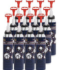 RTV Silicone Gasket Maker Black Fast Sealant with Low Volatile Formula 7.25 Oz no cartridge or squeeze tube needed, case of 12