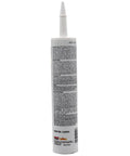 Back view of Black RTV Silicone Gasket Maker 300ml Cartridge For Instant Gasket Creation Honda Bond Sealant With Temperature And Oil Resistance No Nonsense Gasket Sealer That Remains Flexible Up To 500 Fahrenheit.