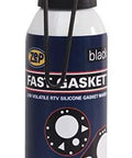RTV Silicone Gasket Maker Black Fast Sealant With Low Volatile Formula 7.25 Oz No Cartridge Or Squeeze Tube Needed Case Of 12
