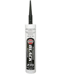 1200 Series Black RTV Silicone Sealant for Bonding, Sealing, Insulation and Repairs, High-Strength 10.3 Oz tube front view