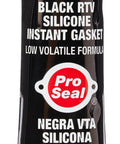 RTV Silicone Sealant For Metal Surfaces, 3 Oz Tube, Black, Oil Resistant And Sensor Safe, Replaces Gaskets And Seals, includes nozzle