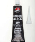 Black RTV Silicone Sealant And Adhesive For Quick Seals And Strong Bonds On Uneven Surfaces Do It All General Purpose Waterproof Sealant 3 Oz Flexible And Weatherproof
