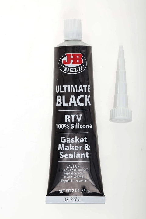 Black RTV Silicone Sealant And Adhesive For Quick Seals And Strong Bonds On Uneven Surfaces Do It All General Purpose Waterproof Sealant 3 Oz Flexible And Weatherproof