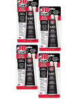 Black RTV Silicone Sealant And Adhesive For Quick Seals And Strong Bonds On Uneven Surfaces Do It All General Purpose Waterproof Sealant 3 oz