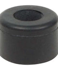 Rubber Bumper Black 3/4 Inch Base Diameter 3/4 Inch Width 13/32 Inch Height Screw In Mount Pack Of 10