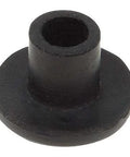 Rubber Bumper Black 3/4 In Base Dia 3/4 In Height 1/2 In Width 1/2 In Screw-In Mounting Pack Of 50, non-marring bumper visible.