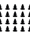 20 Pack Black Rubber Door Dampers 9mm Anti Collision Buffers For Doors And Gates Quiet Shock Absorbers