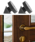 100 Pcs Rubber Door Silencers For Metal Frame Doors Anti Slam Hinge Outlet Cushions installed on wooden door