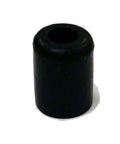 Black Rubber Equipment Bumpers Pack Of Four, One Inch By Three Quarter Inch, Impact Absorbing Non-Marking Neoprene Rubber Guard