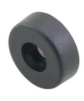 4 Pack 30x10mm Black Rubber Foot Pads With Screws Non Slip Shockproof Bumpers With Stainless Steel Washers For Wooden Furniture Legs
