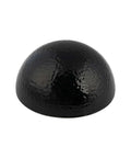 One Inch Hemisphere Rubber Bumpers With Adhesive Backing For Vibration Isolation And Shock Dampening, Non Slip Feet, black close-up view