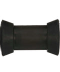 Black Rubber Keel Roller For Boats From Attwood, 3 Inch Outer Diameter, 5.25 Inch Length, 0.625 Inch Shaft, Lightweight Molded Rubber With Nylon Inserts For Trailering Protection
