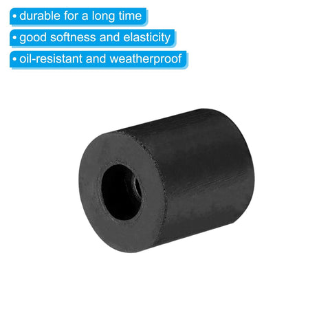 Must Have 8 Piece Rubber Spacer Set With Anti Vibration Foot Pads 0.6 In Outer Diameter And 0.2 In Inner Diameter Bumpers Neoprene Cushions