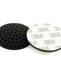 Two Piece Black Wall Protectors For Doors Self Adhesive Rubber Bumpers And Silencers Door Stopper Crash Pad For Home And Office