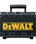 Black protective carrying case for 20x Builder's Transit Level Kit with Tripod and Rod, featuring rugged design for construction sites.