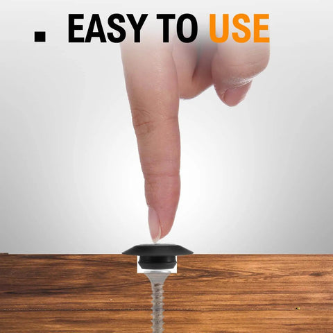 20 Piece Adjustable Door Threshold Screw Covers Black To Conceal Screw Holes And Heads On Most Standard Thresholds Easy Install