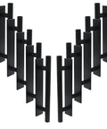 10 Pack Self Stick Push Pull Helper For Cabinets And Drawers Adheres Easily With Peel And Attach Design Black Drawer Pulls