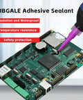Silicone Adhesive Sealant Black Waterproof Insulating Caulk For Auto Windshields, Doors, Circuit Boards And Sensors