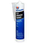 Black Silicone Adhesive Sealant For Indoor Outdoor Use Sensor Safe All Purpose RTV That Seals Bonds Repairs And Secures Glass Metal Plastics Fabric Vinyl Weather Stripping And Vinyl Tops Waterproof Flexible From Minus 75 To 450 Fahrenheit in tube form
