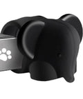 Door Knob Protector Wall Mounted Silicone Cartoon Stopper Bumper Cushion Shield for Home Bedroom Living Room and Office Protects Walls from Dents Scratches and Scuffs While Adding Cute Decorative Charm, black unit with animal design.