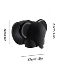 Door Knob Protector Wall Mounted Silicone Cartoon Stopper Bumper Cushion Shield for Home Bedroom Living Room and Office