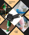 2.5 Inch Silicone Extrusion Tool For RTV Tubes Industrial Tube Squeezer Maximizes 94 Percent Material Use Delivers Smooth Bead And Reduces Waste With Easy Grip Handle Black displayed with various tube applications