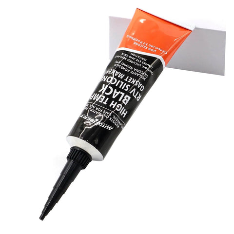 High Temperature Instant RTV Silicone Sealant Gasket Maker For Engine Parts Bonding 105g 3.7oz tube displayed with nozzle
