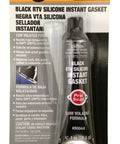 RTV Silicone Instant Gasket Sealant Black 1 Oz Resists Oil Antifreeze Grease and Transmission Fluid Forms Leak Proof Gaskets