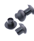 Push-In Mushroom Bumpers And Feet For Five Sixteenths Inch Hole Five Eighths Inch OD Quarter Inch Bumper Height Half Inch Length