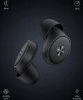 55dB Noise Cancelling Ear Plugs For Sleep And Focus, reusable silicone earplugs with seven tips, ideal for concerts and snoring.