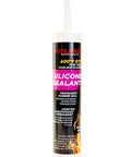 600 Degree Fahrenheit High Temperature RTV Silicone Sealant Black for Gasket Making and Adhesives, USA Made tube front view