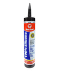 100 Percent Silicone Architectural Grade RTV Sealant For Indoor And Outdoor Use Weather Resistant Black Caulk 10.1 Oz Tube 1 Pack