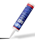 Heavy Duty Black Silicone Sealant for Permanent Waterproofing and Heat Resistance, 100 Percent RTV Caulk for Kitchen, RV, non-slump