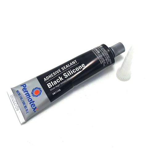 Black RTV Silicone Sealant For Weatherproofing And Gearhead Approved Auto DIY Repairs General Purpose Sealant 3 oz tube