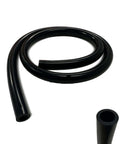High Temperature Silicone Vacuum Hose Three Eighths Inch Inner Diameter 10 Feet Long Black Automotive Vacuum Tubing coiled