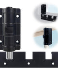 Sliding Glass Door Lock Set For Child Safety And Extra Security, Window And Sliding Door Locks, Durable Black Hardware
